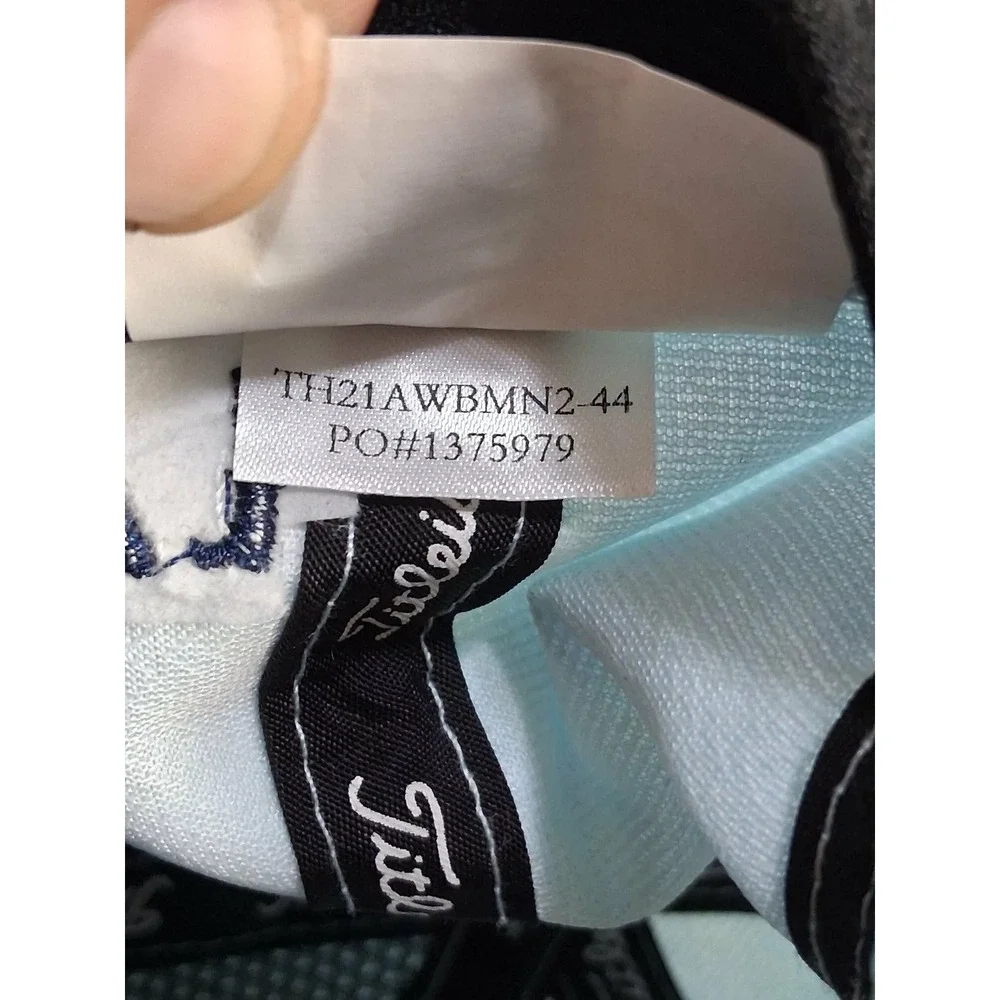 Titleist Pro V1 Golf Cap Hat Light Blue FJ Logo Adjustable‎ Strap